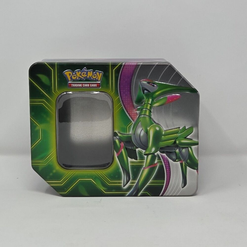 Pokémon TCG Paradox Clash Iron Leaves Tin EMPTY (B249)